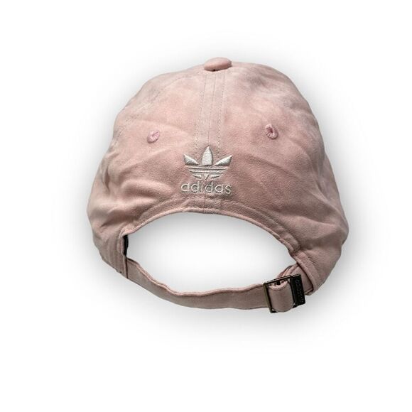 Adidas Blush Pink White Relaxed Plus Strapback Women’s Hat Cap OSFM - Picture 4 of 8